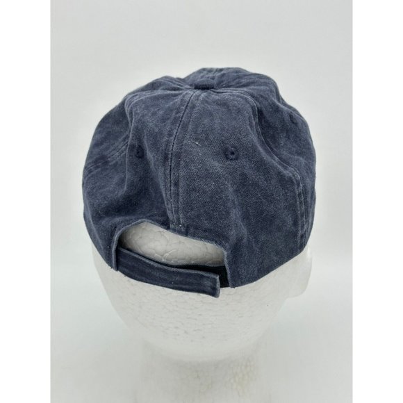 Free Style Hat Womens Adjustable Blue Miami Beach Florida Hook And Loop Golf Cap - Picture 2 of 8